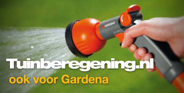 Tuinberegening.nl ook voor Gardena