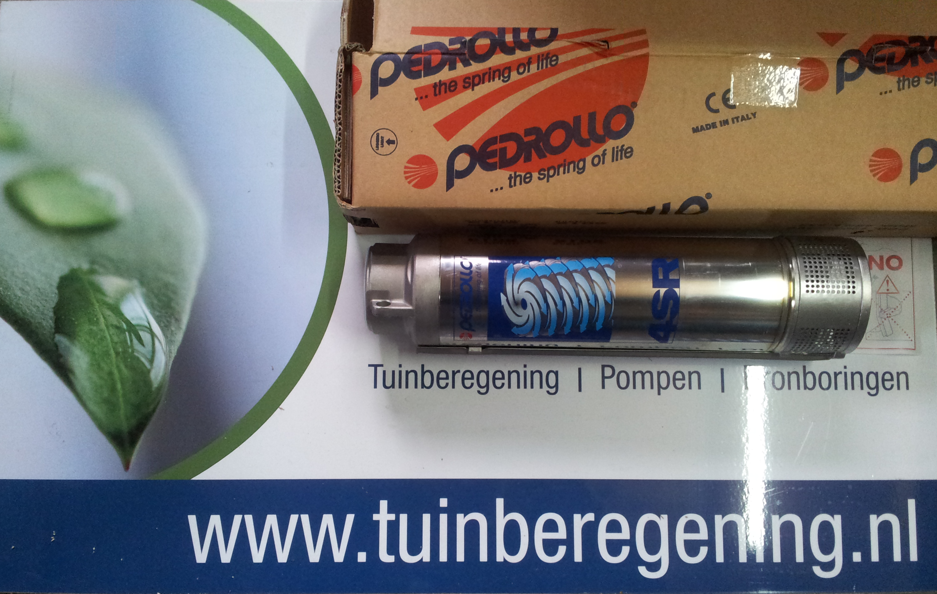 Losse hydrolische delen t.b.v. bronpompen 4”