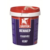 Hennep in handz.pot (100 gr.)