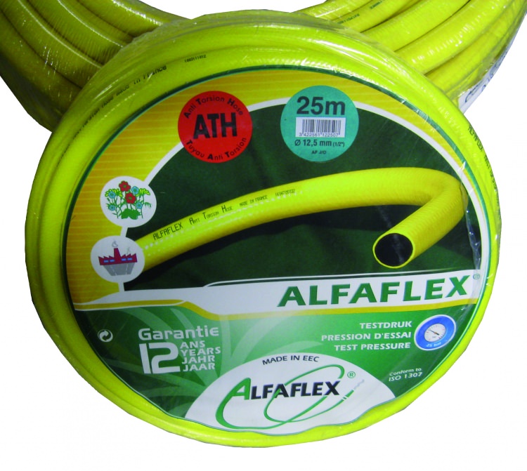 kleding vereist Montgomery Alfaflex tuinslang geel 25 mm - 1'' 50 mtr. - Tuinslang - Alfaflex