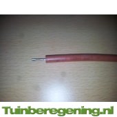 een aderige kabel 7 mm.  per meter