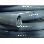 Verlijmbare pvc slang           50 mm grijs 25mtr