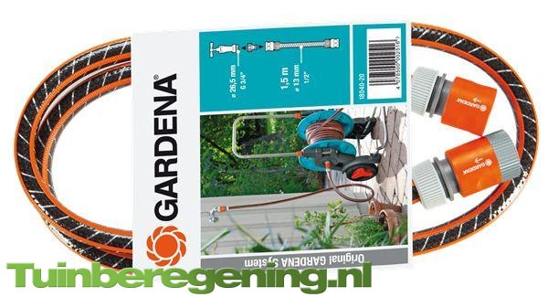 decaan specificeren Verhuizer Aansluitgarnituur 1,5m gardena 3/4 slang - Gardena koppelingen - Gardena