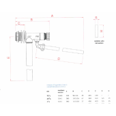 Vlotterventiel messing 3/4‘‘